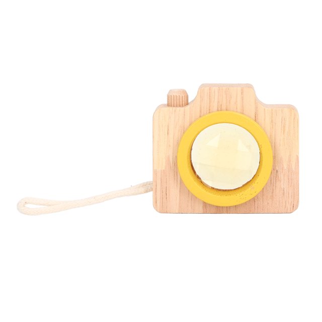 Children Toy, Interesting Imagination Prism Lens Toy For Traveling Yellow