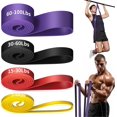 thumbnail image 1 of BYXAS 4 Pack Resistance Band, Pull Up Bands, Pull Up Assistance Bands, Workout Bands, Exercise Bands, Resistance Bands Set for Legs, Working Out, Muscle Training, Physical Therapy, Shape Body, 1 of 7