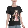 thumbnail image 2 of Women's Basic Short Sleeve T-Shirt Demon Slayer Blade Nidouzi, 2 of 6