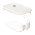 thumbnail image 2 of Distributeur de Boissons Réfrigéré avec Robinet - Récipient de Stockage de Boissons Étanche, Carafe Transparente pour Jus et, Blanc, JKODE, 2 of 8