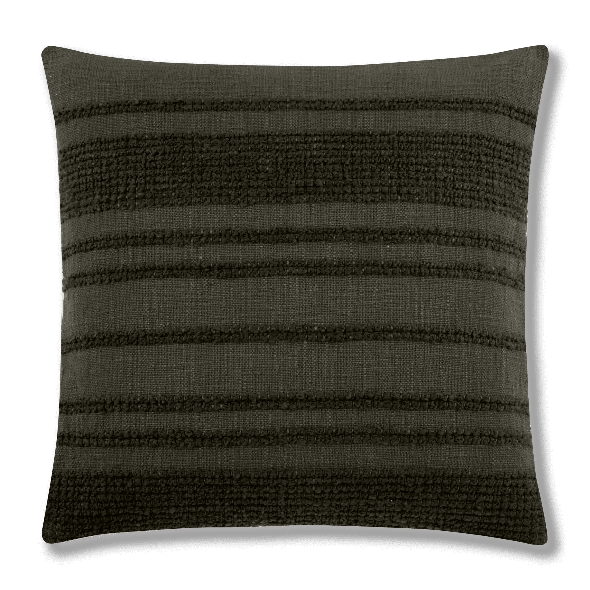 Bouclair Green Lindy Decorative Pillow 20x20 in (51x51 cm)