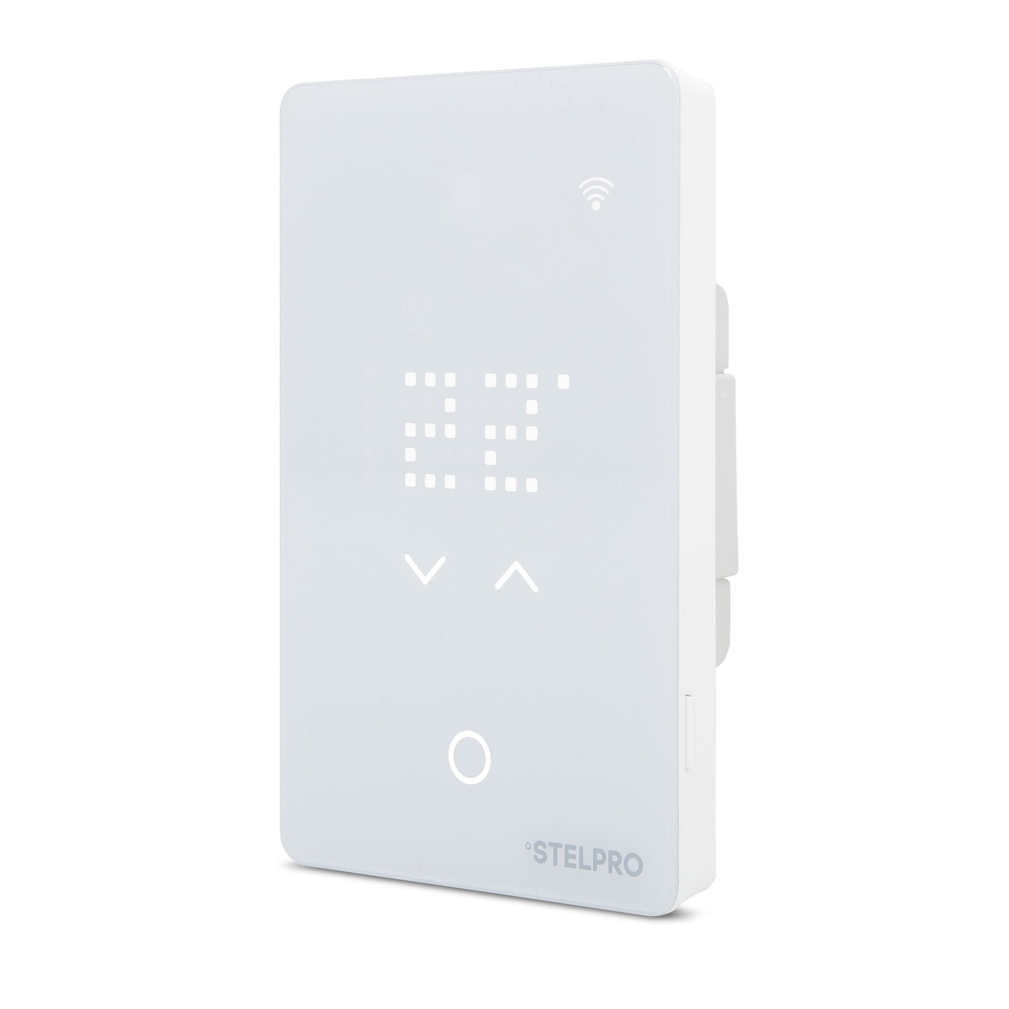 Stelpro Heated Floor Thermostat | Concerto SMART Programmable for Electric Radiant in-Floor Heating | Wifi Remote App Control | Class A GFCI | 120V/208V/240V | Includes Floor Sensor | White