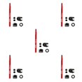 thumbnail image 3 of ZheElen Polyvalent Tubeless Pneu Presta Valve Extender pour et Vélos de Route 80mm Rouge 50mm 80mm 5Set, 3 of 6