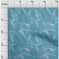 thumbnail image 2 of oneOone Tissu Popeline de Coton Bleu Sarcelle Matériau de Robe Tissu Imprimé Tissu au Mètre 56 Pouces de Large, 2 of 4