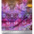 thumbnail image 2 of Soimoi Rayon Fabric Branch & Colorful Parrot Panel Fabric Prints by Yard 56 Inch Wide, 2 of 3