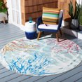 thumbnail image 1 of SAFAVIEH Barbados Coral Outdoor Area Rug, 1 of 6