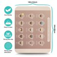 thumbnail image 2 of Ultimate Coffee Mat for Sparkling Clean Countertops: Hide Stains, Absorb Spills, Rubber-Backed for Non-Slip Grip - Essential Coffee Bar Accessory for Dish Drying and Coffee Makers, 18x24 Inch, 2 of 7