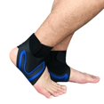 thumbnail image 4 of Wrist Elbow Ankle Knee Support Brace Bandage Straps Compression Sleeve, 4 of 7