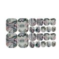 thumbnail image 1 of PVCS Waterproof Cute Toe Nail Stickers Summer Fashion Manicure Foot Stickers, 1 of 1