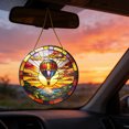 thumbnail image 1 of Bohemian Style Acrylic Wall Of 3 Colorful Boho Designs In 2 Sizes Indoor Outdoor Shatterproof Hanging For Living Room Patio Garden, 1 of 6