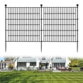 thumbnail image 1 of BeesClover Outdoor Garden Fencing Decorative Garden Fence Rustproof Metal Wire Animal Barrier Fence for Dogs, Rabbits, Landscape Edging, and Patio, 1 of 6