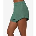 thumbnail image 2 of O'Neill Shorts Juniors Alden Unis, Vert, Très Petit, 2 of 7