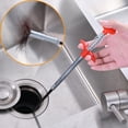 thumbnail image 4 of Rongfmy Spring Pipe Sink Cleaning Hook Kitchen Bathroom Sewer Dredging Tool 200cm, 4 of 9