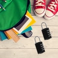 thumbnail image 2 of MasteelfCA Locker Lock 4 Digit Padlock Combination Lock Pad Lock for School Gym Locker, 2 of 8