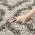 thumbnail image 5 of Safavieh Hudson Louise Tapis Géométrique Shag, 5 of 5