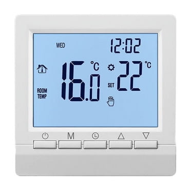 Digital Programmable Thermostat, Holiday Mode Ensures Energy Savings While You're Away, Ideal For Busy Households