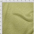 thumbnail image 4 of oneOone Cotton Silk Lime Green Fabric Asian Block Sewing Craft Projects Fabric Prints By Yard 42 Inch Wide, 4 of 4