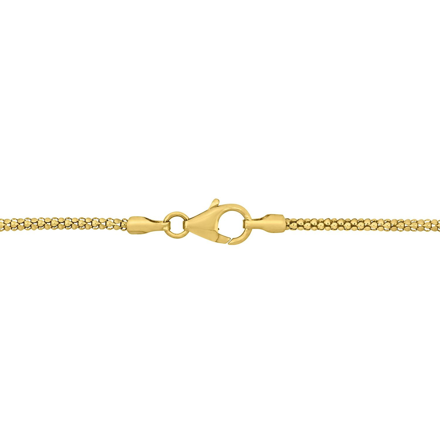 Collier de Miabella avec perles culture d'eau douce en argent sterling plaqué en or jaune 18K