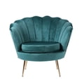 thumbnail image 2 of Plata Decor QUEEN LOUNGE CHAIR GREEN LIVING ROOM, 2 of 2
