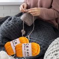 thumbnail image 2 of Birdeem 5 Strands Milk Cotton Doll Crochet Diy Knitting Thread Baby Sweater Wool Ball, 2 of 6