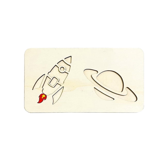 Milaget Montessori Sensory Aids Busy Board Accessories Learning Activities Sensory tool planet