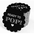 thumbnail image 4 of Inkdotpot Real Silver Foil Ready To Pop Baby Shower Tags Favor Hang Paper Tags 100 Piece, 4 of 6