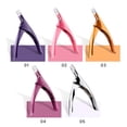 thumbnail image 4 of destyer Nail Clipper U Shape Nail Trimmer Stainless Steel Portable Salon Manicure Art Scissor, Rose Red, 4 of 7
