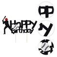 thumbnail image 3 of Shisuyan 5pcs Baseball Theme Cake Toppers Cake Picks Decorative Party Cake Ornaments, 3 of 8