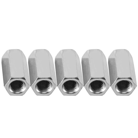 Hex Nut, M12 Carbon Steel Nut Fastener Long Nuts, For Home Appliance Ship Assembly Office Appliance Communication Equipment