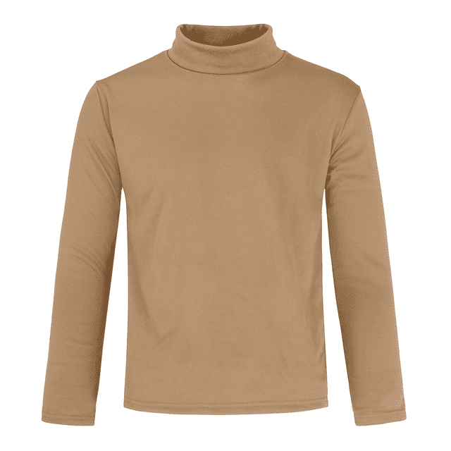 Breezora Men's Winter Thermal Underwear Set Thickened Padded Top and Bottom Base Layer for Cold Weather L Size Khaki