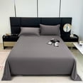 thumbnail image 4 of Dvruxg Microfiber Flat Bed Sheet, Wrinkle and Fade Resistant Bedding Sheet Solid Color Bed Sheet - Soft & Comfortable Washable Fabric, Modern Relaxing Style, 4 of 5