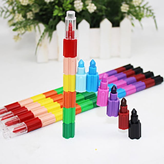 Aodebiao Stackable Non-Sharpening Pencils for s Creative Writing Drawing Toys Reusable Party Favors Supplies Fun Learning Gifts