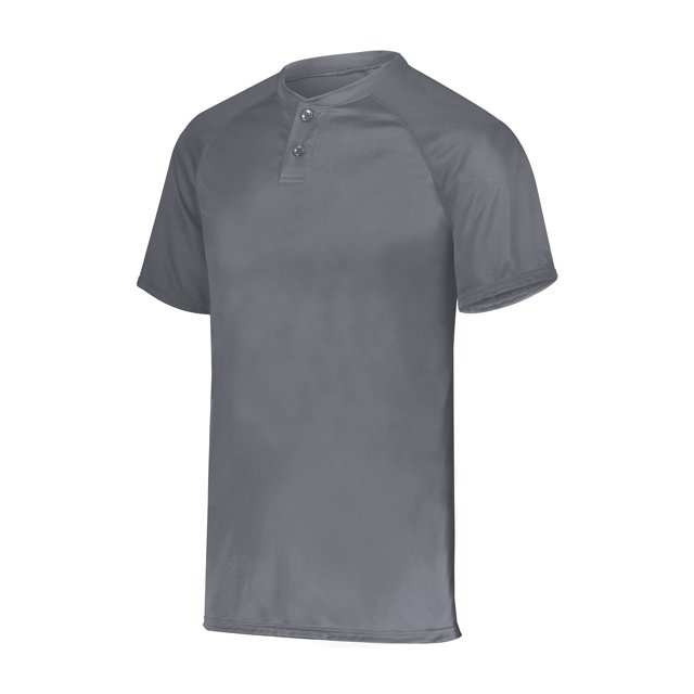 Augusta sportswear Men's Attain Wicking Two Button Baseball Jersey