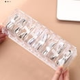 thumbnail image 3 of Binwennn Storage with Wheels Drawer Transparent Wire Storage With Accessories Compartment Desk Accessories With Cover, 3 of 8