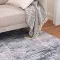 thumbnail image 1 of Tapis tissé bleu clair et gris clair Banburry, 1 of 7