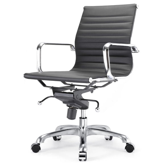 Office chair Toni Low back in Black Executive Conference  Lumbar Support Ergonomic  Office chair.