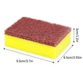 thumbnail image 2 of LSLJS Nylon Emery Sponge for Kitchen Cleaning, Dishwashing, Sponge Cleaning, Dishwashing, Dishwashing, Dishwashing, Pot Washing, Dishwashing 1/5/10/20Pc, 2 of 2