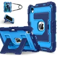 thumbnail image 1 of Case for iPad Mini 7 A17 Pro 2024 / iPad Mini 6 2021 8.3 Inch, Shockproof Protective Cover with Kickstand Shoulder Strap, 1 of 7