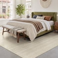 thumbnail image 3 of Boho Area Rug x Carpet Rugs for Living Room Bedroom Moroccan-Machine Washable Rugs for Bedroom Dining Room Living Room Rug Neutral Taupe, 3 of 7