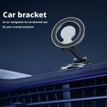 thumbnail image 4 of Universal Magnetic Car Phone Holder Mount, 360-Degree Rotating Foldable Magnet Stand for Dashboard Windshield Vent, Strong Adhesion Cell Phone Auto Cradle for Hands-Free Navigation, 4 of 8