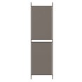 thumbnail image 4 of vidaXL 3-Panel Room Divider Anthracite 150x200 cm Fabric, 4 of 5