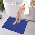 thumbnail image 4 of zanvin Memory Foam Bath Mat 5 Set Bathroom Rugs for 5 Pcs Toilet Mats Universal Soft Comfortable Water Absorption Non-Slip Thick Machine Washable Easier To Dry Dark Bath Rugs, Birthday Gifts, 4 of 5