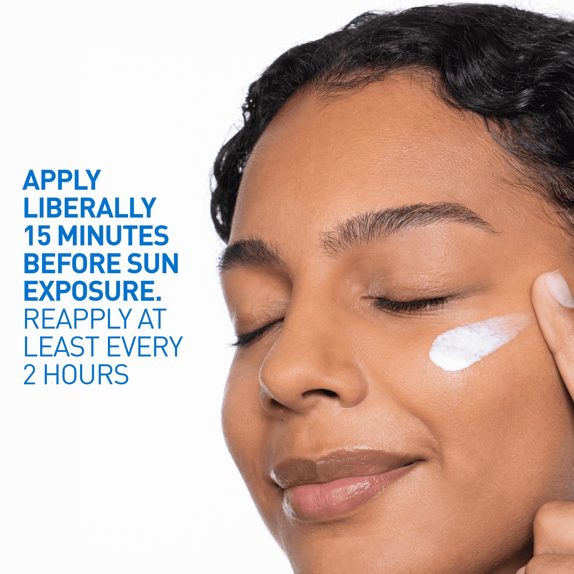 CeraVe Lotion Hydratante AM FPS 30, Hydratant Visage Quotidien avec Céramides et Écran Solaire, 89 ml