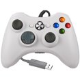 thumbnail image 1 of Luxmo Wired Game USB Controller Gamepad Joystick for Xbox 360 &PC(White), 1 of 14