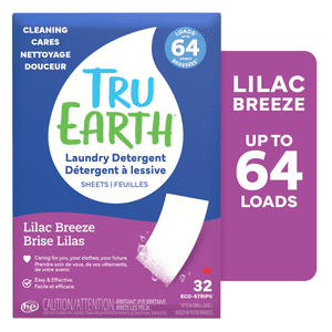 Tru Earth Feuilles de détergent, Lilac Breeze