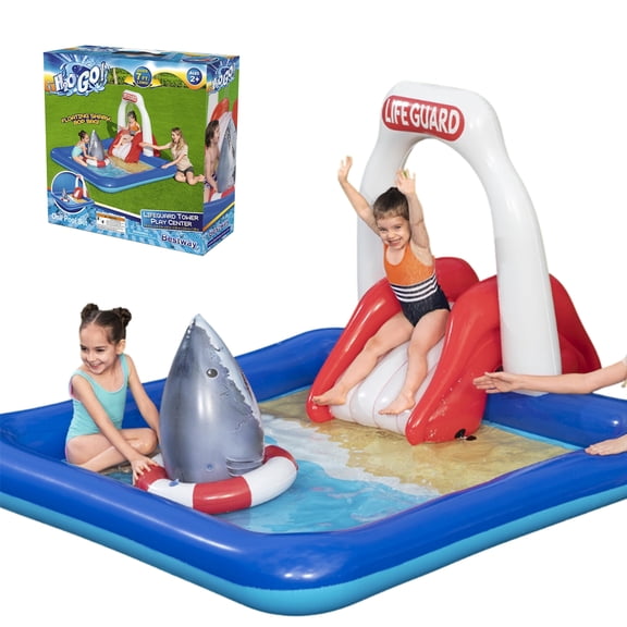 Bestway H2OGO! Lifeguard Tower Pool Play Center For Kids 2.74m x 1.98m x 1.37m