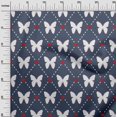 thumbnail image 3 of oneOone Polyester Spandex Teal Blue Fabric Check Sewing Craft Projects Fabric Prints By Yard 56 Inch Wide, 3 of 4