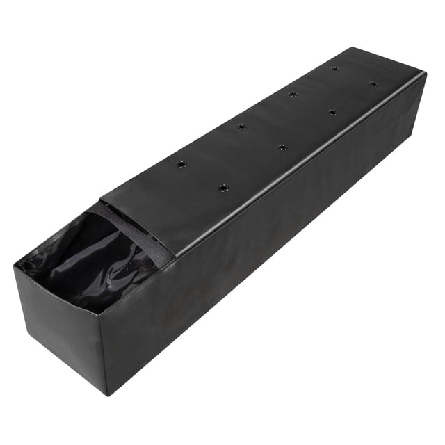 S SERENABLE RV Tow Bar Cover Easy Installation Sturdy Dustproof Protective Tow Bar Guard black