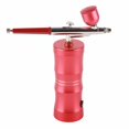 thumbnail image 4 of Makeup Airbrush Handheld Hydrate Moisturize Portable Facial Painting Airbrush for Cosmetic Red, 4 of 14