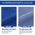 thumbnail image 4 of GFDYREE Microfiber Dish Cloth Best Kitchen Cloths Cleaning Cloths with Poly Scour Side Assorted Dark Colors 5Pack 12Inch x 12Inch, 4 of 7